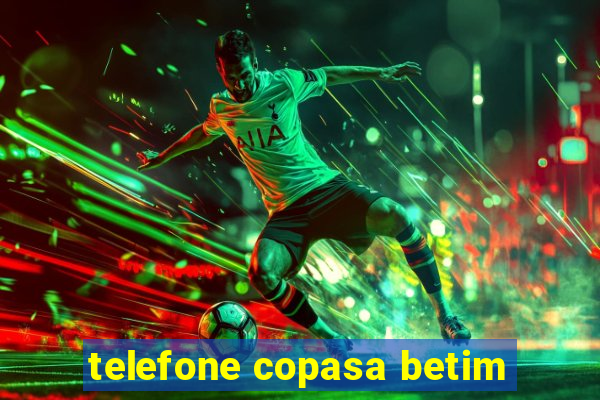 telefone copasa betim